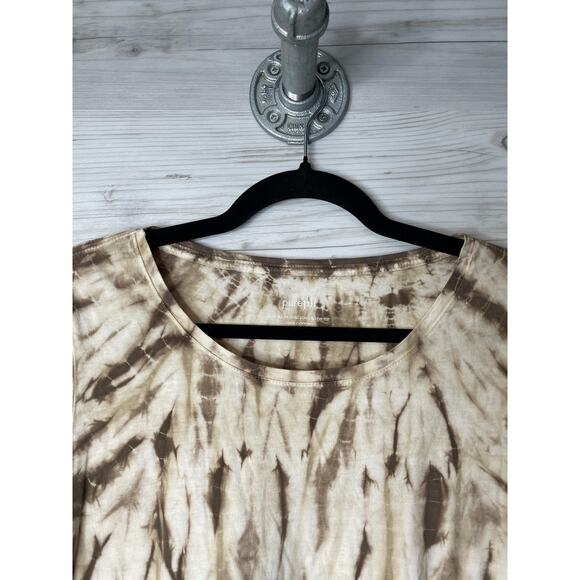 Pure Jill Shirt Womens Medium Tie Dye Long Sleeve Peru Pullover Top - Picture 2 of 10